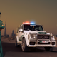 Illustration for article titled The Dubai Police Now Have A 700 Horsepower Mercedes SUV